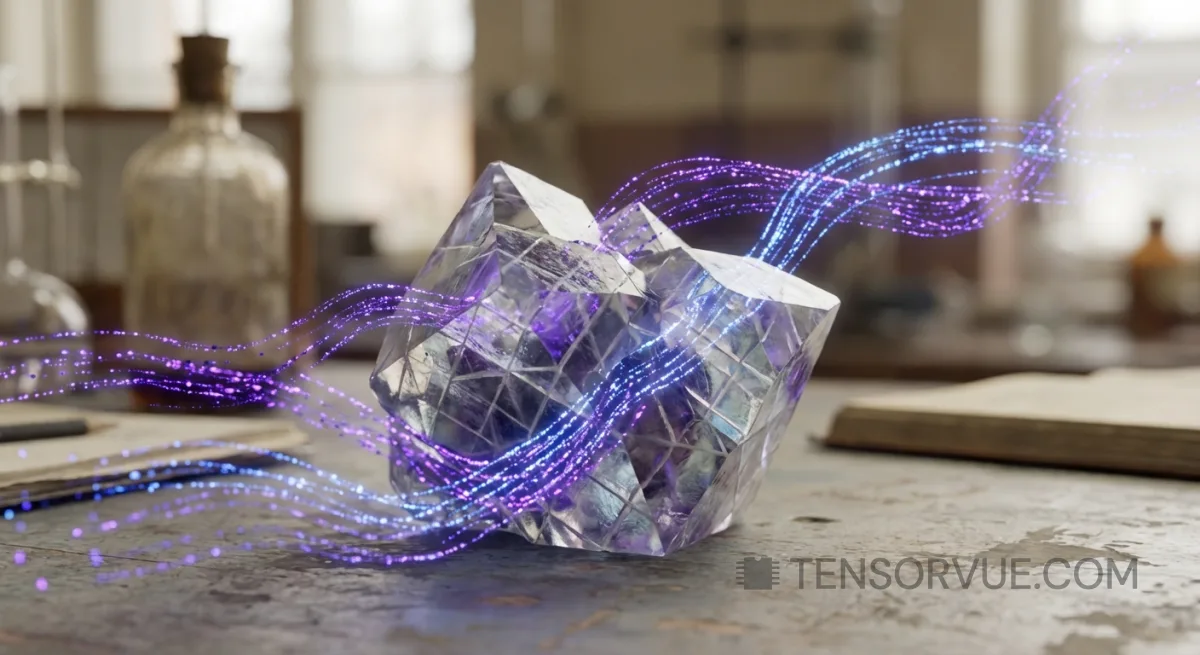 ИИ обнаружил скрытый сигнал жидкоподобного ионного потока внутри кристаллов: прорыв в поиске материалов для батарей нового поколения