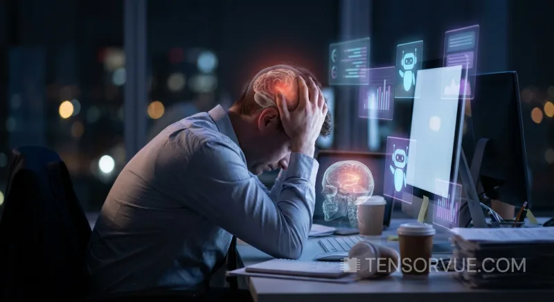 'AI Brain Fry': New Study Finds 14% of Workers Suffer Mental Fatigue from Managing Too Many AI Tools